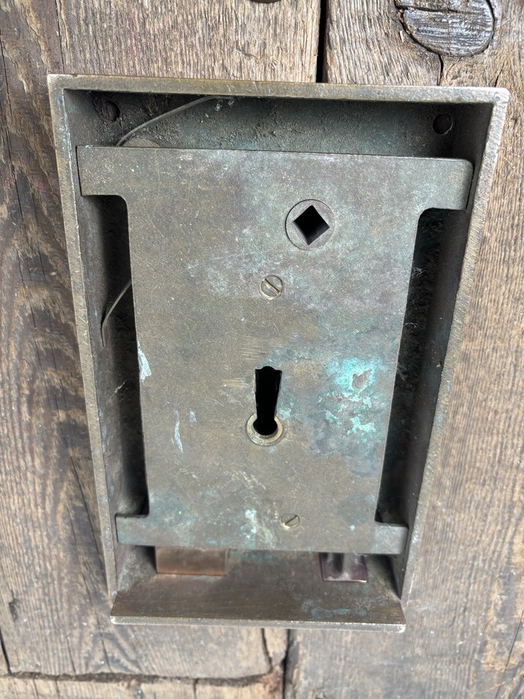 Huge Brass Rim Lock