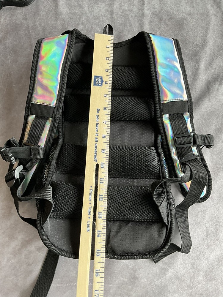 Sojourner Silver SLIM BACKPACK Pack Hiking Running Biking As Is Read