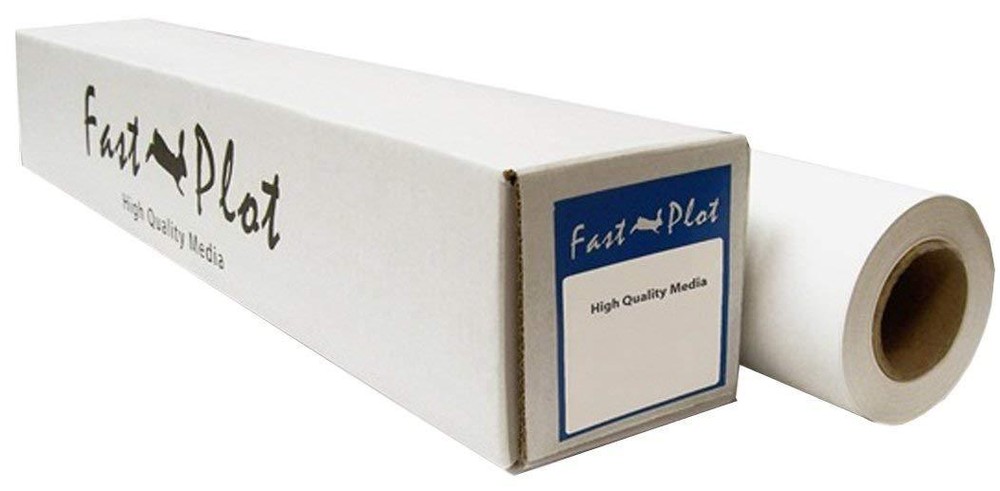 FastPlot Polypropylene Banner 8 mil WP - 24" x100FT - 2" core