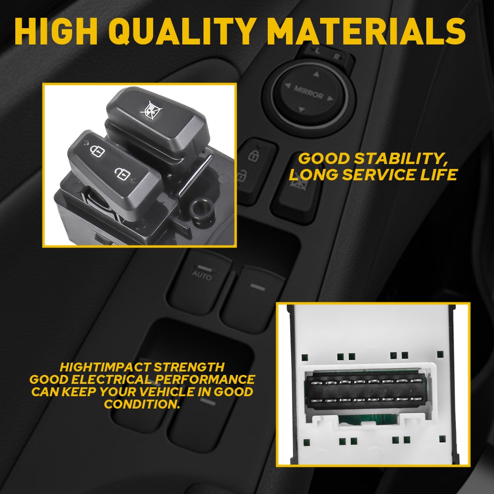 For Hyundai 2011-2015 Sonata Front Left Driver Side Master Power Window Switch🔥