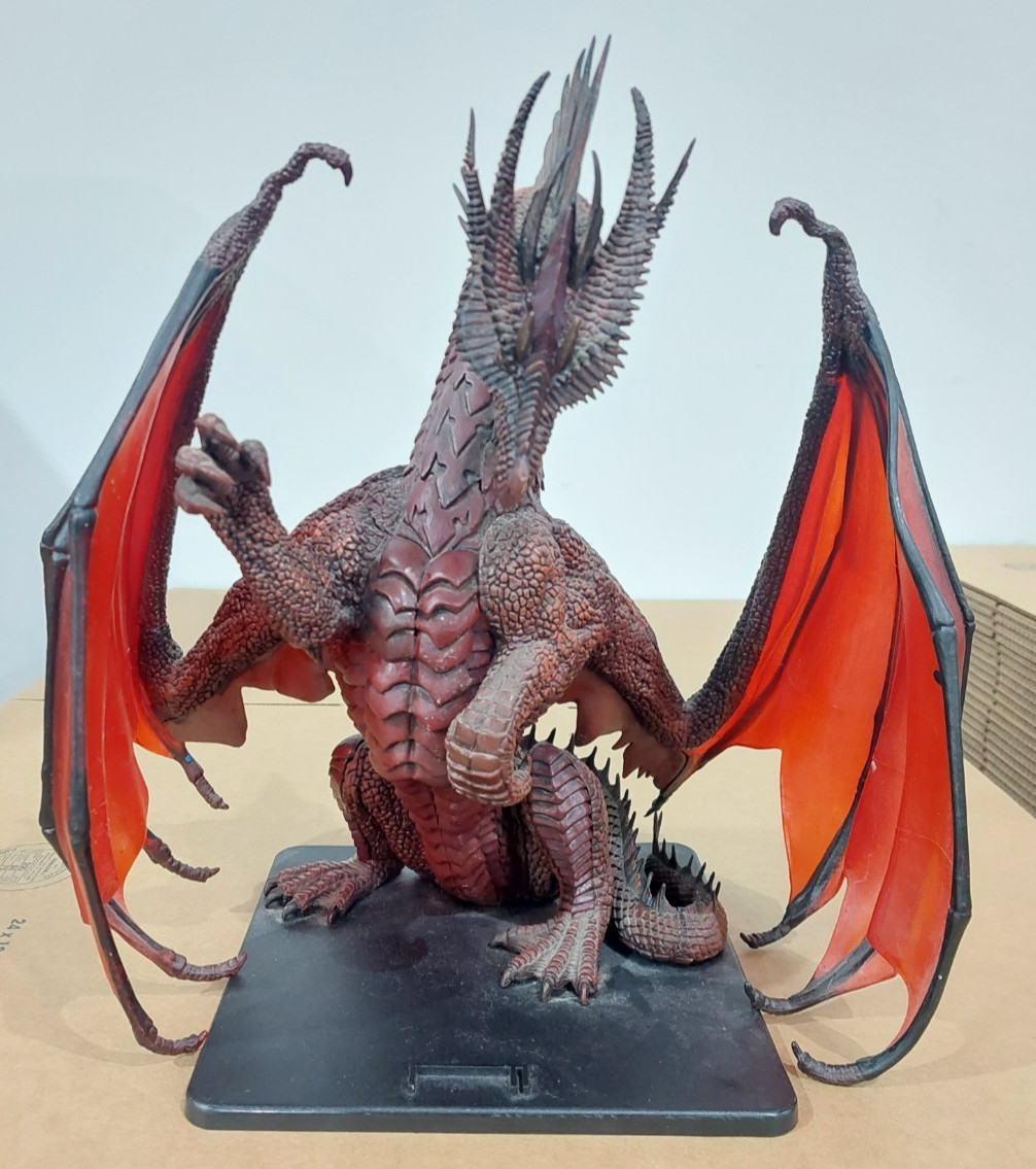 Dungeons & Dragons Icons Colossal Red Dragon Figure Limited Edition 2006 D&D