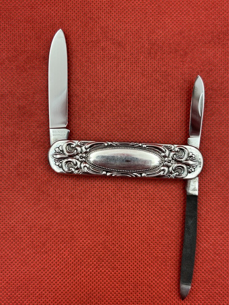 👔 Towle Silversmiths Gentleman's Pocket Knife NICE!!!