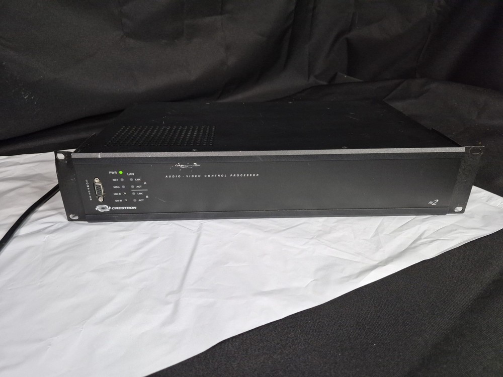 Crestron Audio Video Control Processor AV2 & Rack Mount , Tested And Working,