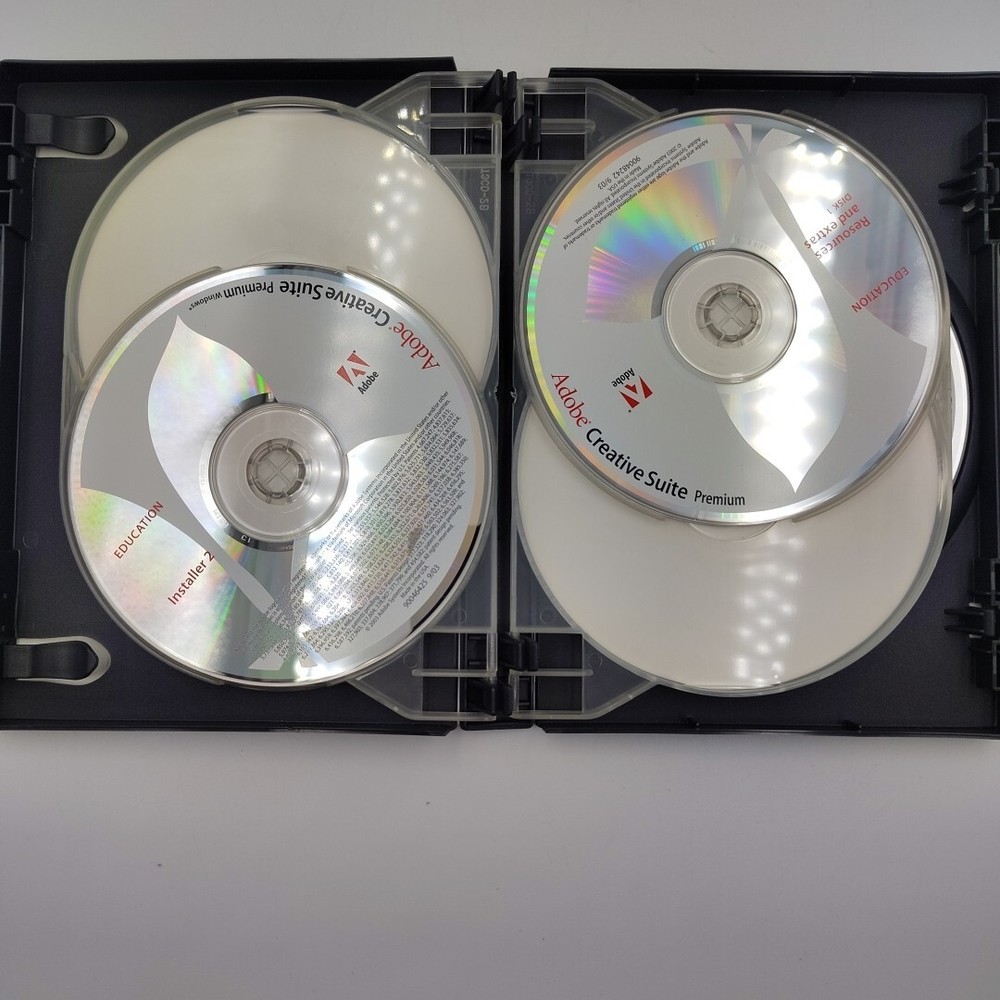Adobe Creative Suite Premium 2004 w/Discs and Serials