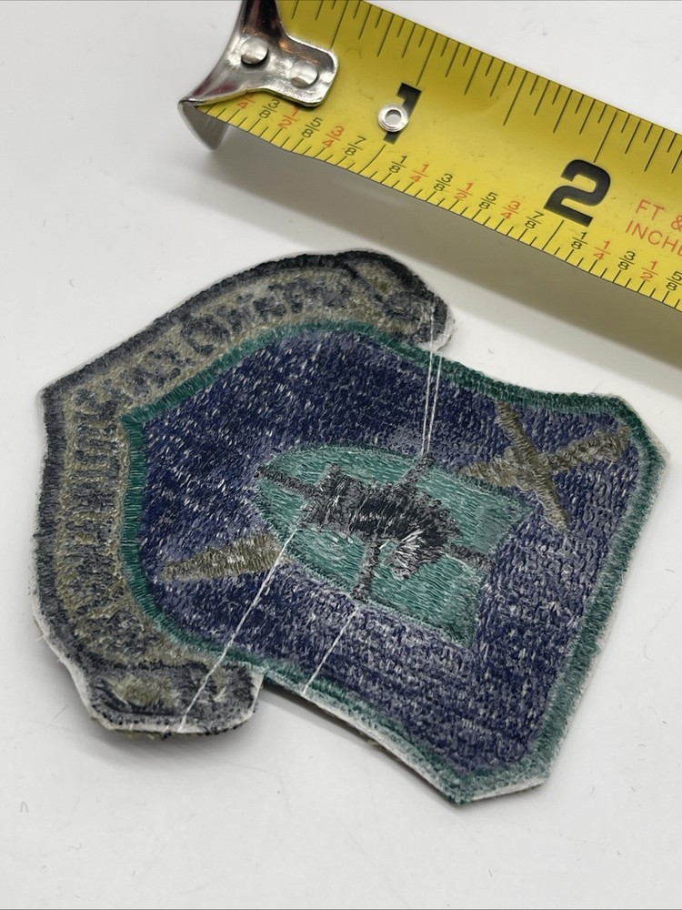 U.S. Military USAF Air Force Intelligence Command Patch Insignia Cut Subdued