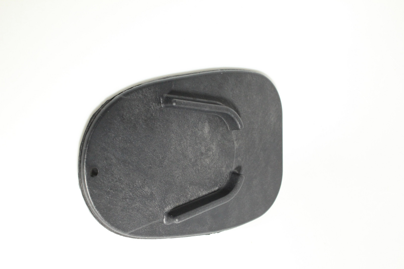 Motorcycle Kickstand Pad Plate Biker's Kick Stand Black Harley Honda Plastic