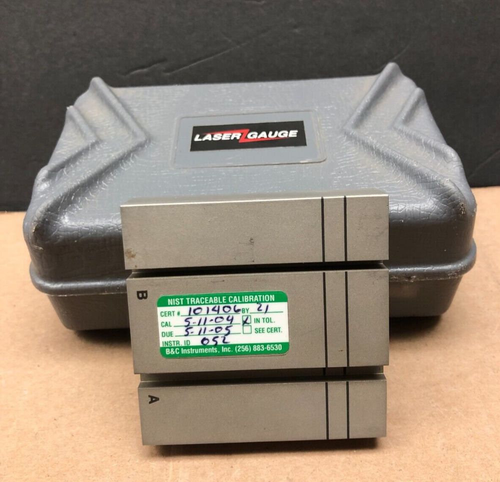 Origin Technologies Laser Gauge Gap Flush Calibration Block GFA-07-052 / USED