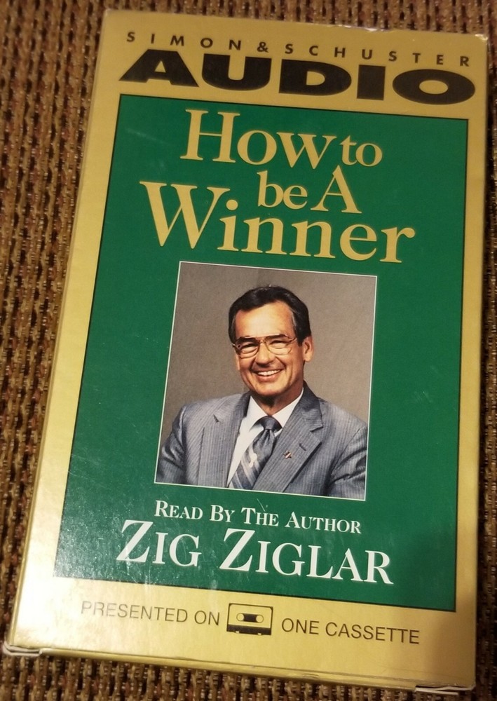 Zig Ziglar How To Be A Winner Cassette Excellent