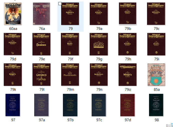 Giant Dungeons & Dragons Version 2 Collection Books Module's User Guide 250+ PDF