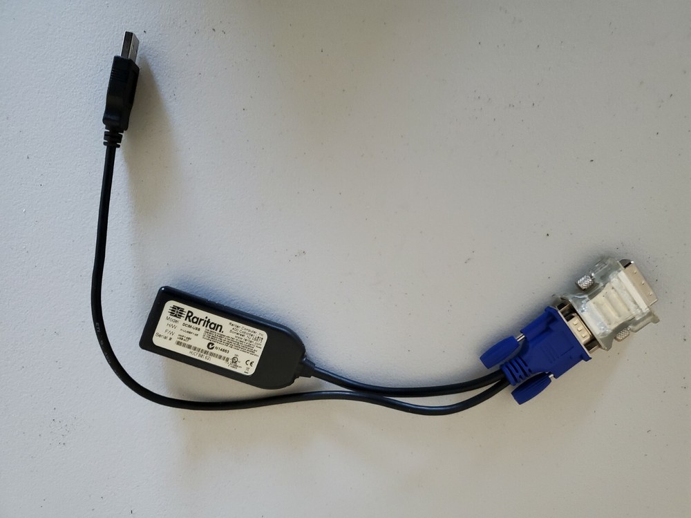 Raritan DCIM-USB USB KVM KX Switch CIM POD Interface Module Cable