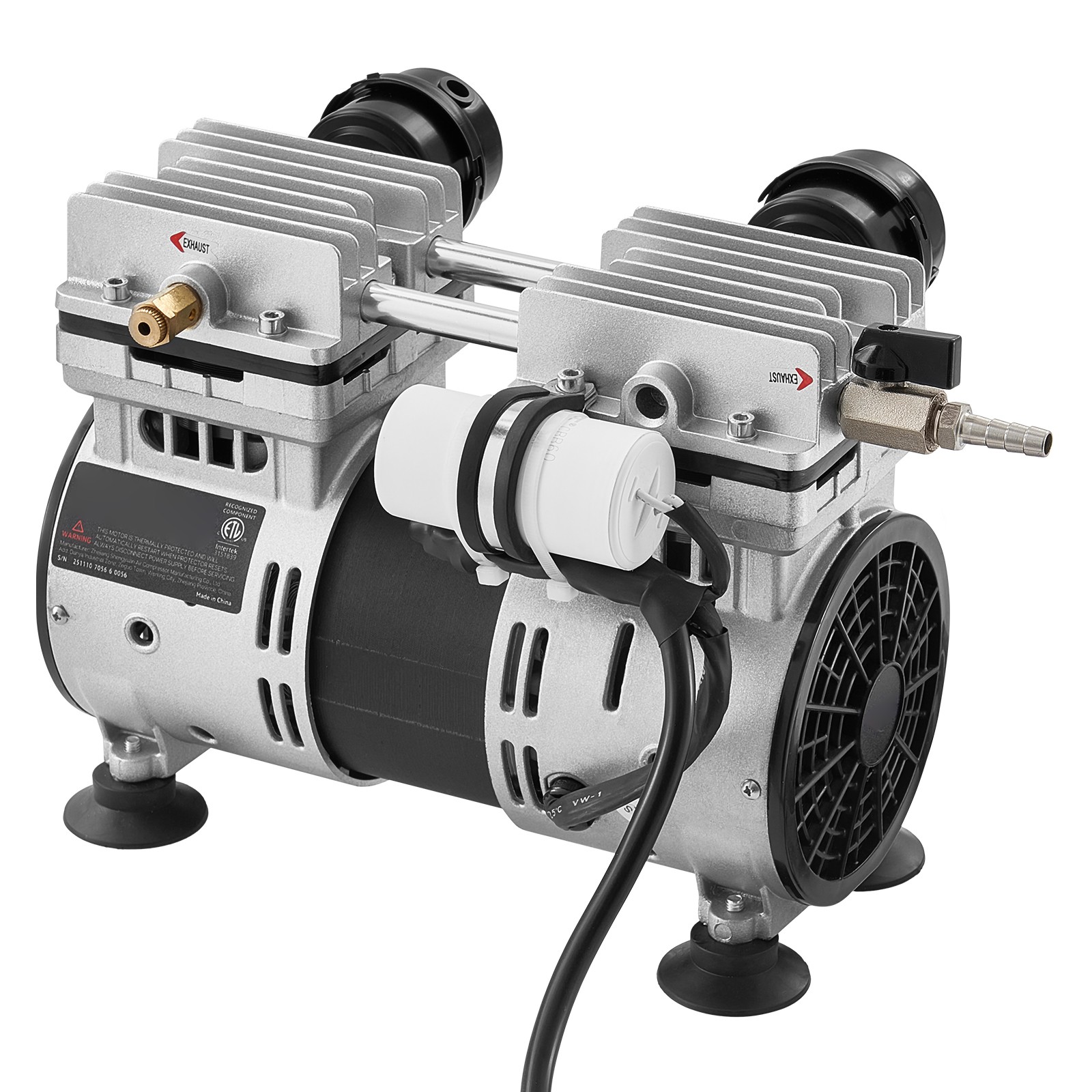 Uimoso Pond Aerator for Lakes up to 3 Acres, 6.7CFM, 1 HP Air Compressor, 745W