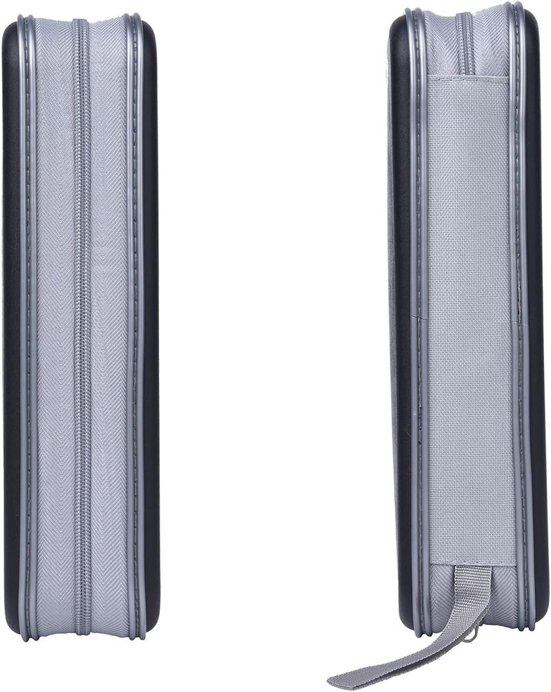 CD Case,96 Capacity CD Holder Hard Plastic CD Storage Wallet Protective CD/DV...