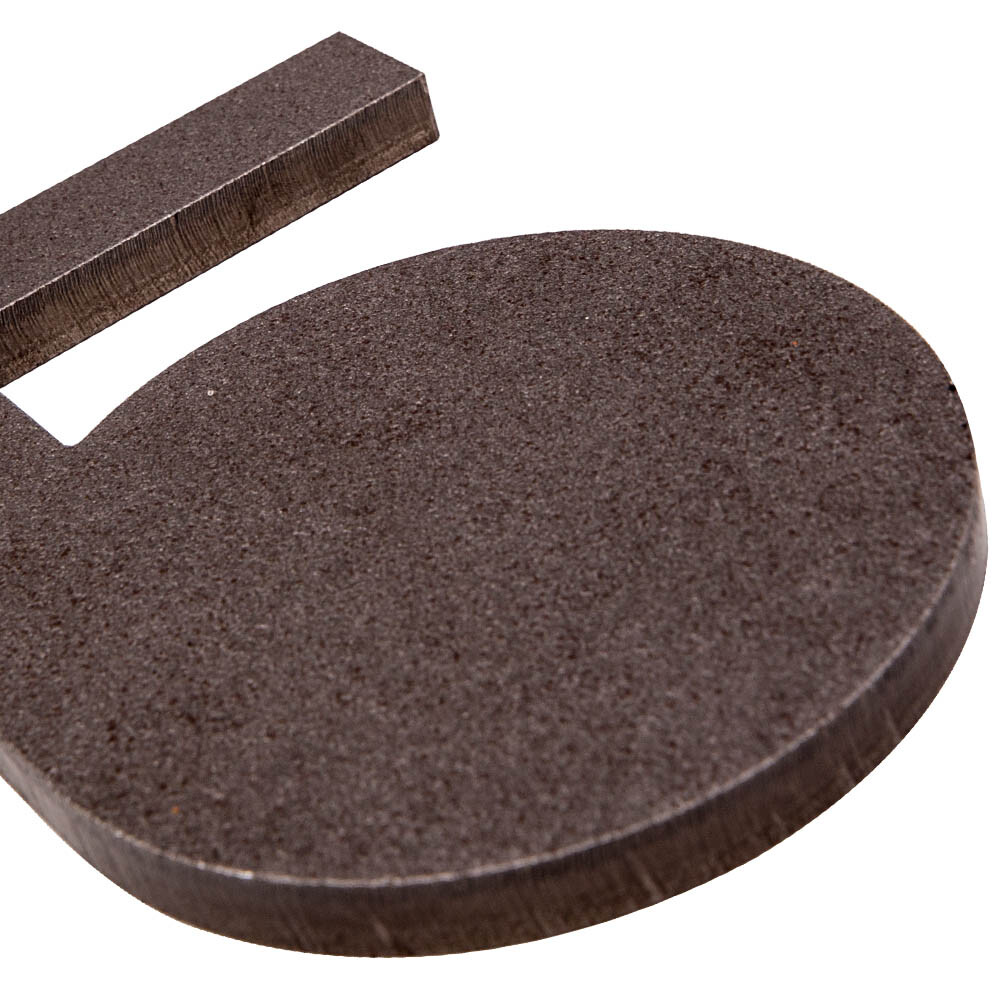 6PCS NM500 Steel Shooting Target Tree 4" X 3/8" Paddles with pivot Tubes