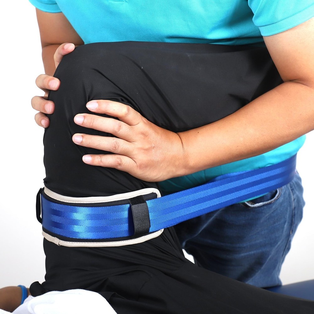 Mulligan Mobilization Belt 8ft Joint Mobility Strap with Quick-Release Buckle...