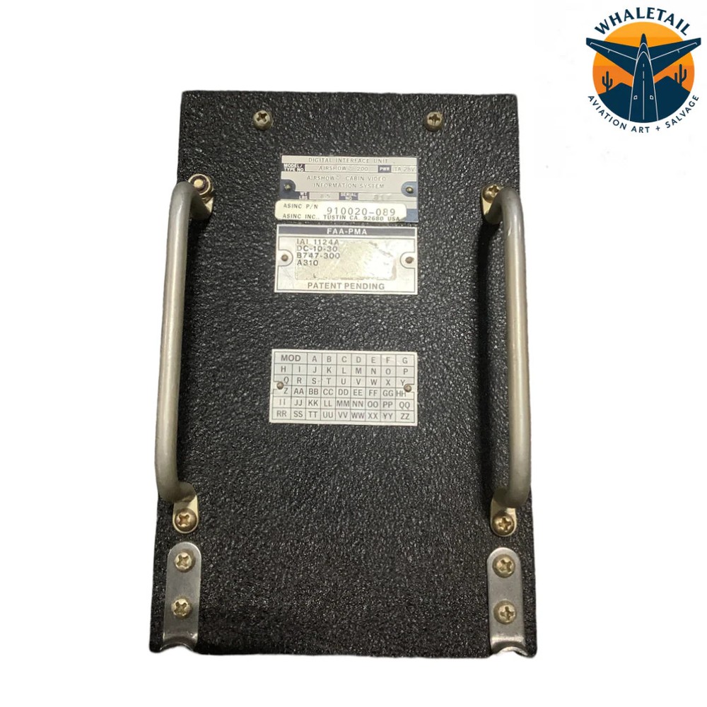 Airshow cabin video information system