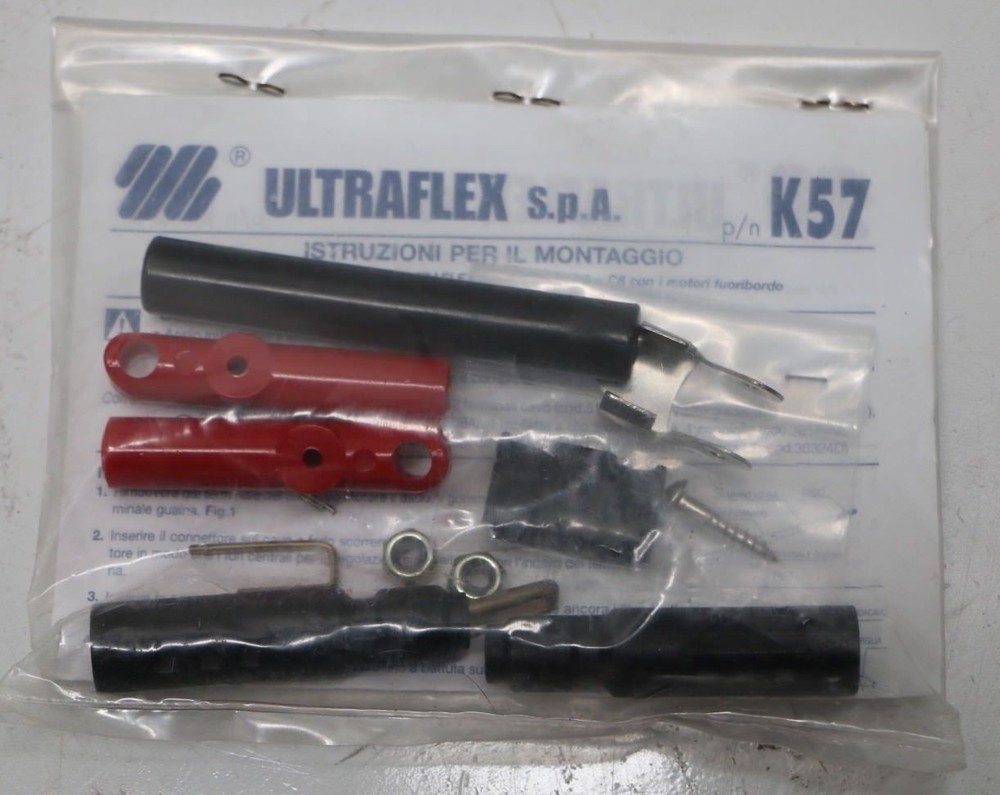 # 39238E NEW Ultraflex K57 Engine Control Steering Cables Kit