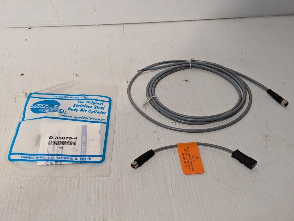 BIMBA HSCQC-02 Hall Effect Solid State Switch PNP + 2M Mating Cable - Free Ship