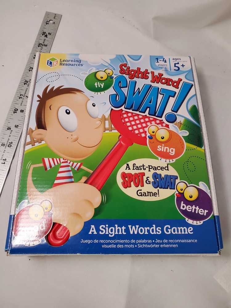 Sight Word SWAT! Sight Word Game from Learning Resources EUC 100% Complete