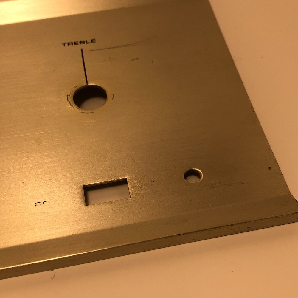 DYNACO TUBE PREAMPLIFIER FACEPLATE #6