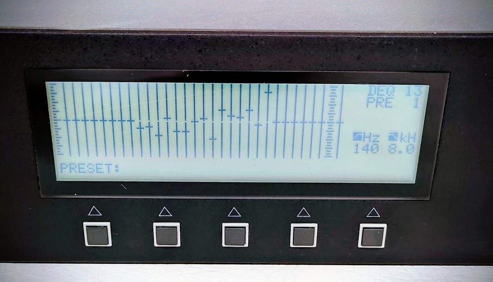 Oxmoor DEQ-II High-resolution Programmable Digital Equalizer with Power Cord