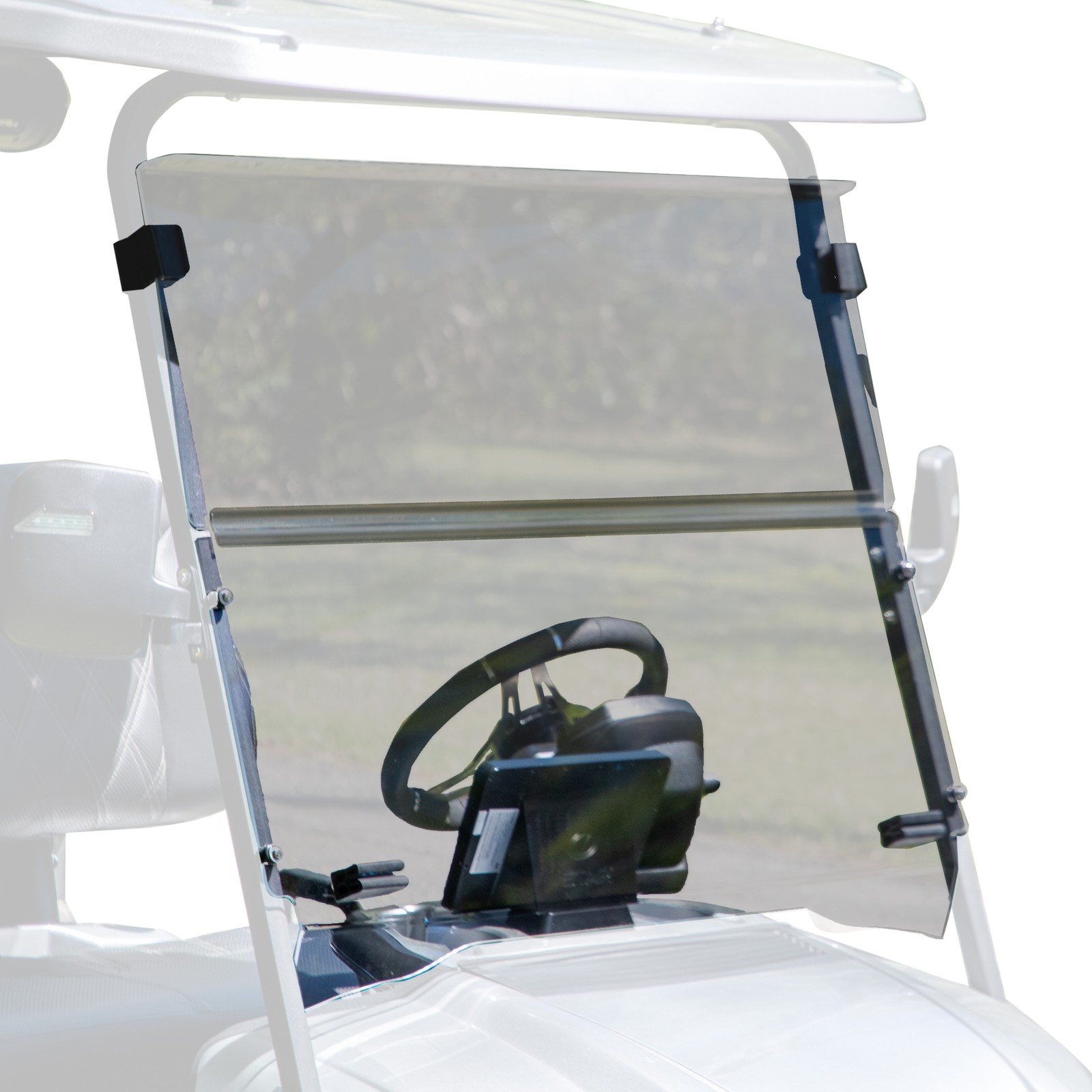 RedDot 1/4" Folding Golf Cart Windshield for STAR EV Sirius - Tinted