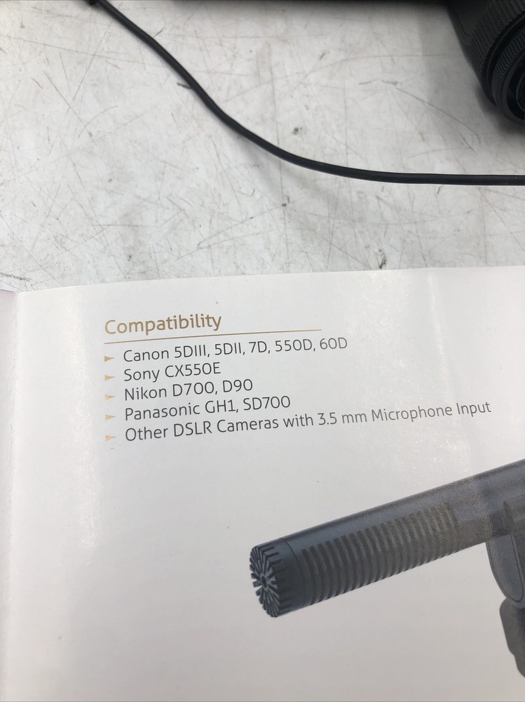 h&a Shotgun Microphone Used