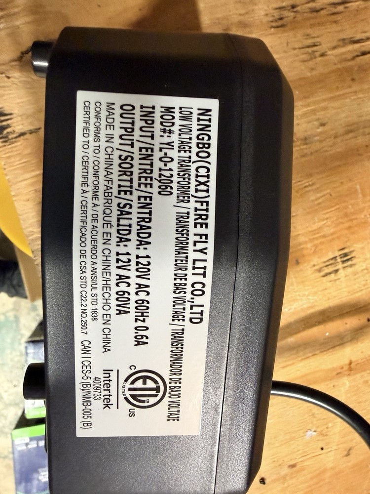60W Low Voltage Landscape Transformer with Photocell Sensor