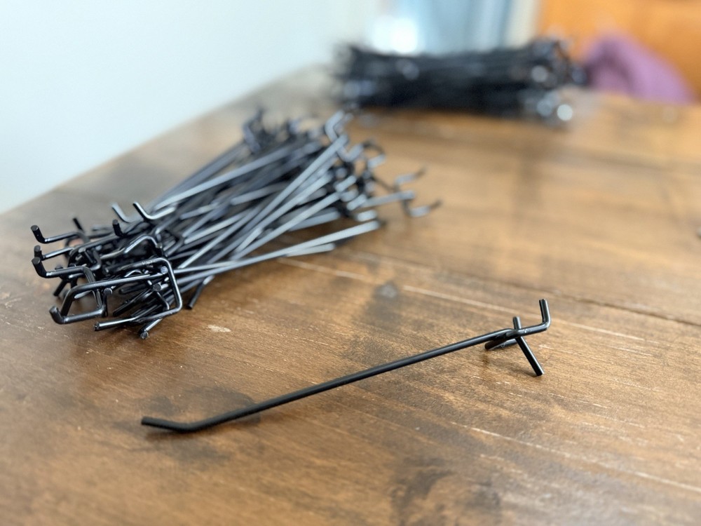 409 Peg Board Hooks. Assorted Sizes. FREE SHIPPING!