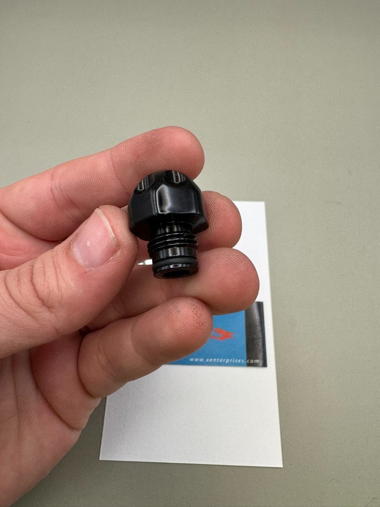 System X Intimidator Ram Cap-Gloss Black