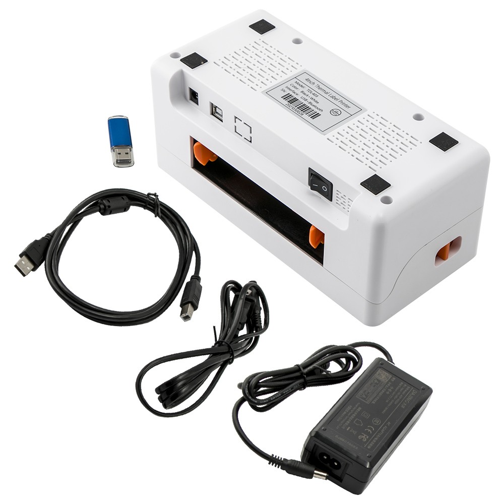 Label Printer 4''×6'' Thermal Shipping Label Printer New 12V