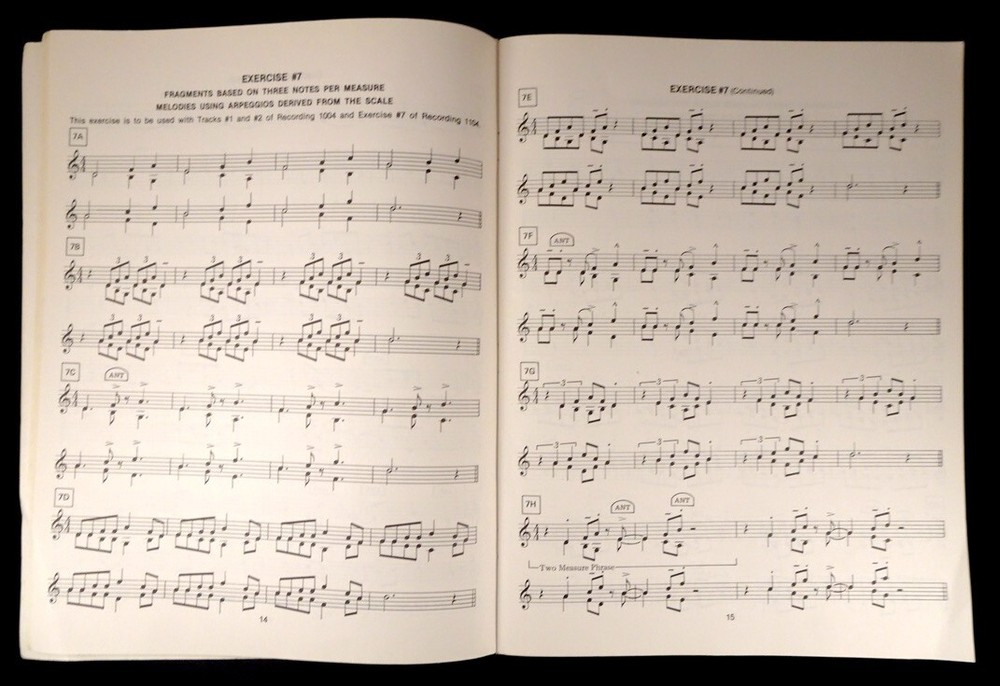 Applied Modal improvisation For Concert Treble Clef Instruments, Dick Grove