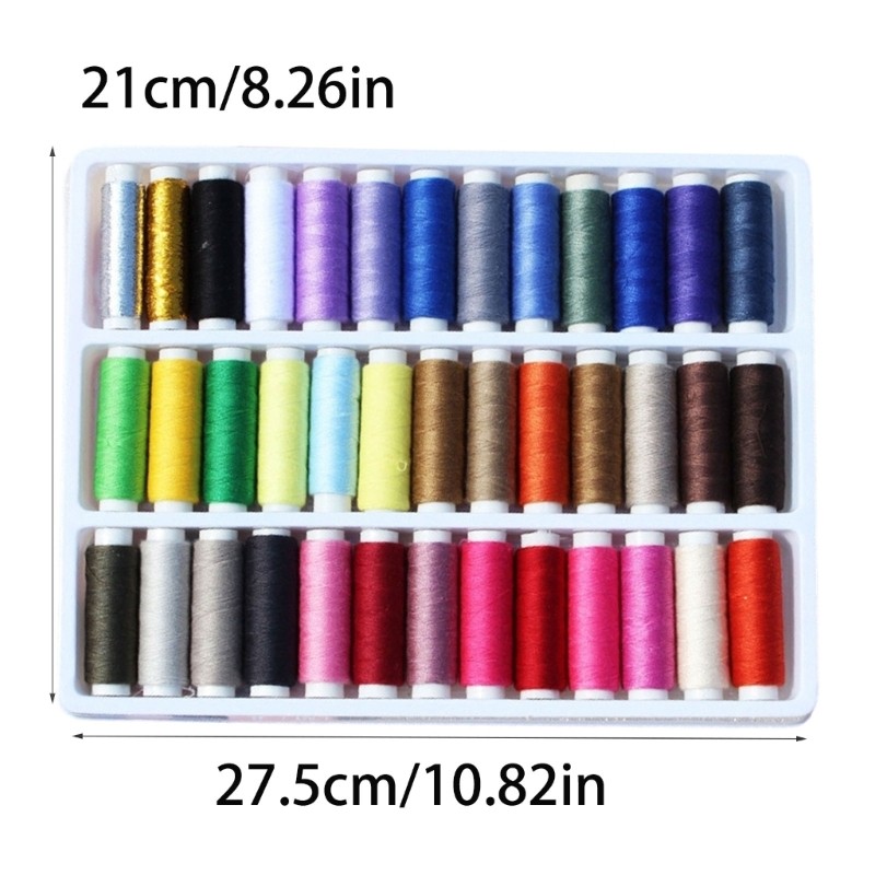 Sewing Thread 109Yards/Spool for Sewing Machine Needlework and Hand Stitching