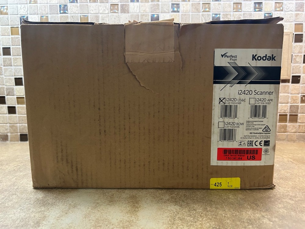 Kodak Perfect Page i2420 Color Duplex Document Scanner