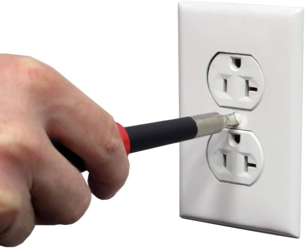 SD41 5-In-1 Lightweight Safety Shockproof Screwdriver with 4 Bits