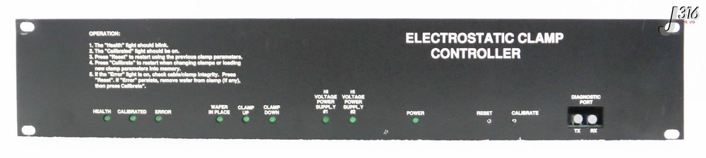 39042 AXCELIS ELECTROSTATIC CLAMP CONTROLLER 0906-1012-0002
