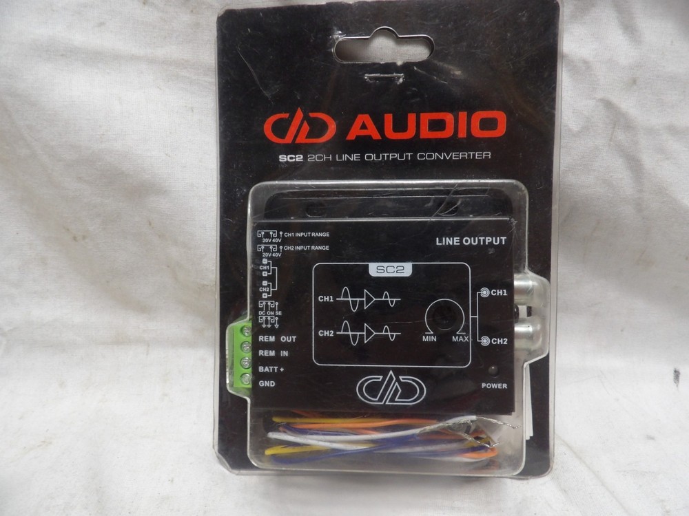 DD Audio SC2 2CH Line Output Converter