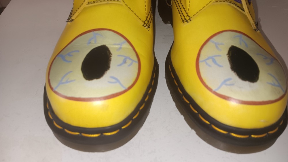 Dr. Martens x Gary Baseman Boots Mens Size 11