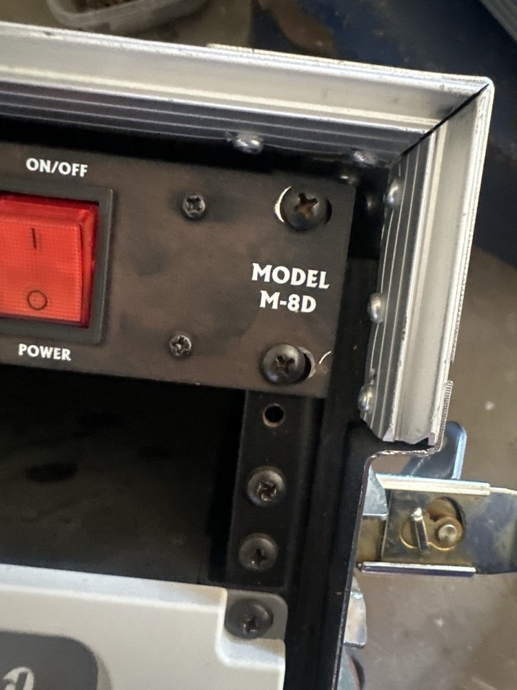 Studio Rack Setup – 8-Input Interface w/ Power Conditioner & ATA Case (Tested)