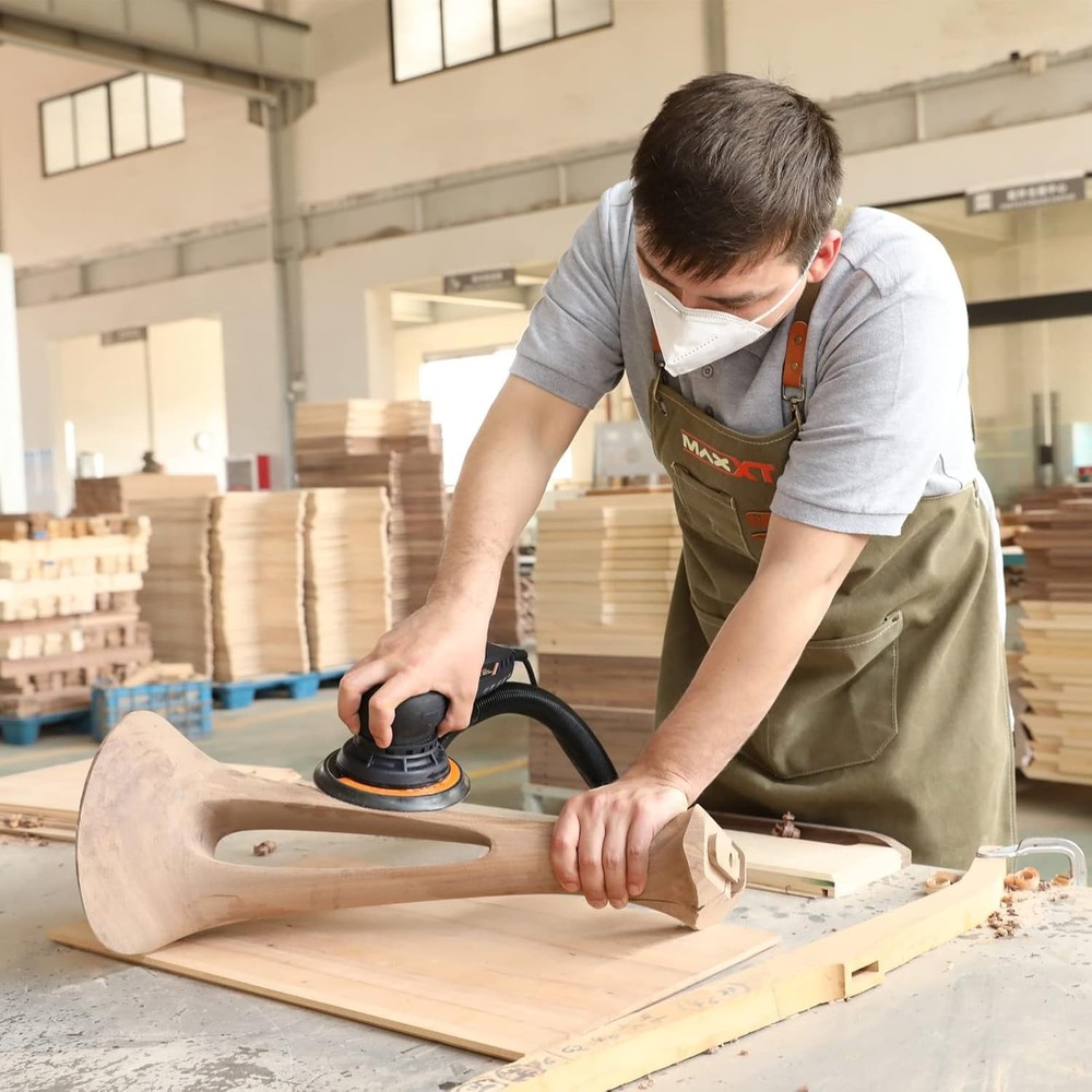 MAXXT Electric 2.5mm Random Orbital Sander Brushless 350W 3A Multi-function V.