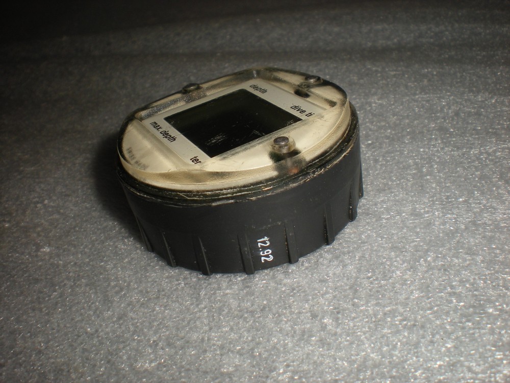 Cressi-Sub Dive Scuba Computer Depth/Time/Temp Gauge ONLY ASIS UNTESTED