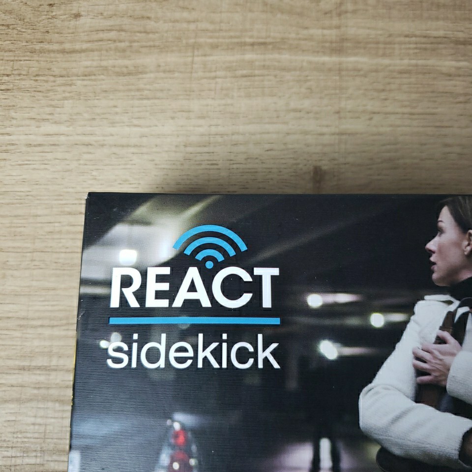 REACT SIDEKICK Personal Safety Alarm Self Defense Security Keychain