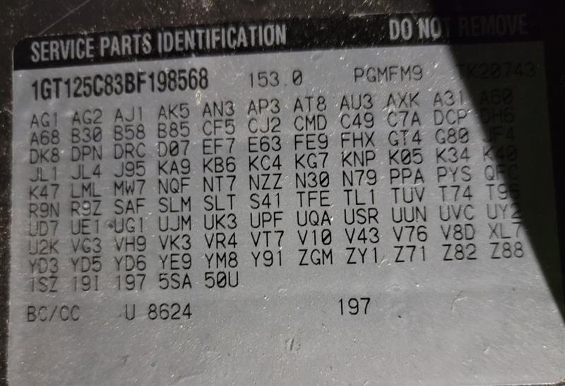 Used Telematics Interface Module fits: 2011 Gmc Sierra denali 2500 Communication