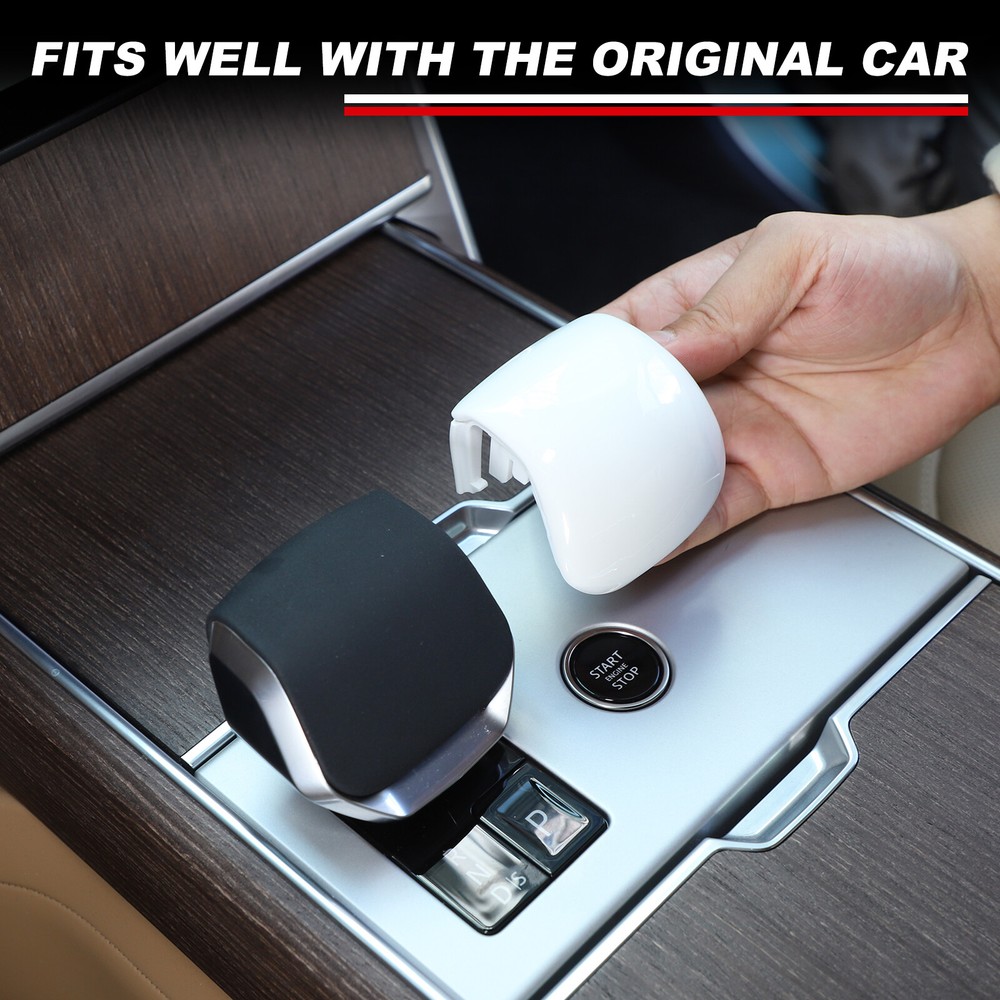 Ceramic White Central Gear Shift Panel Frame For Range Rover Vogue 2023-2024