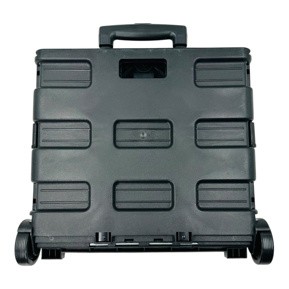 Universal Collapsible Mobile Storage Crate w/ Retractable Handle *Read*