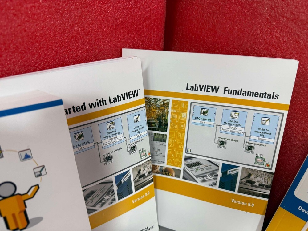 ASSORTED LOT NATIONAL INSTRUMENTS 778552-03 LABVIEW DEVELOPMENT SUITE