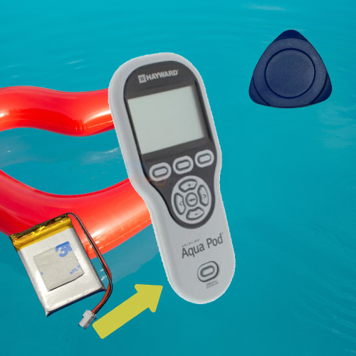 Battery Replacement KIT For Hayward AQL2-POD AquaPod Wireless Remote Control