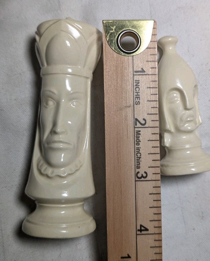 PETER GANINE Gothic Sculptured 32 Piece Chess REPLACEMENT Set No Board EUC