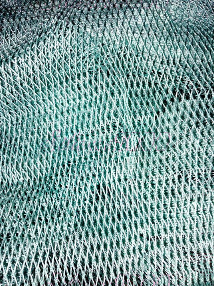 Green Mesh 2.5x2.5cm Customize Hand Made Beach seine/ Drag Nets