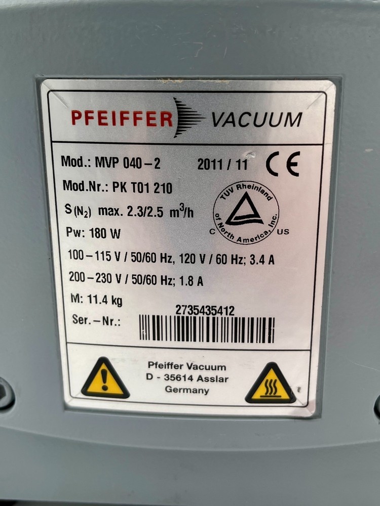 Pfeiffer MVP 040 2 Vacuum Pump