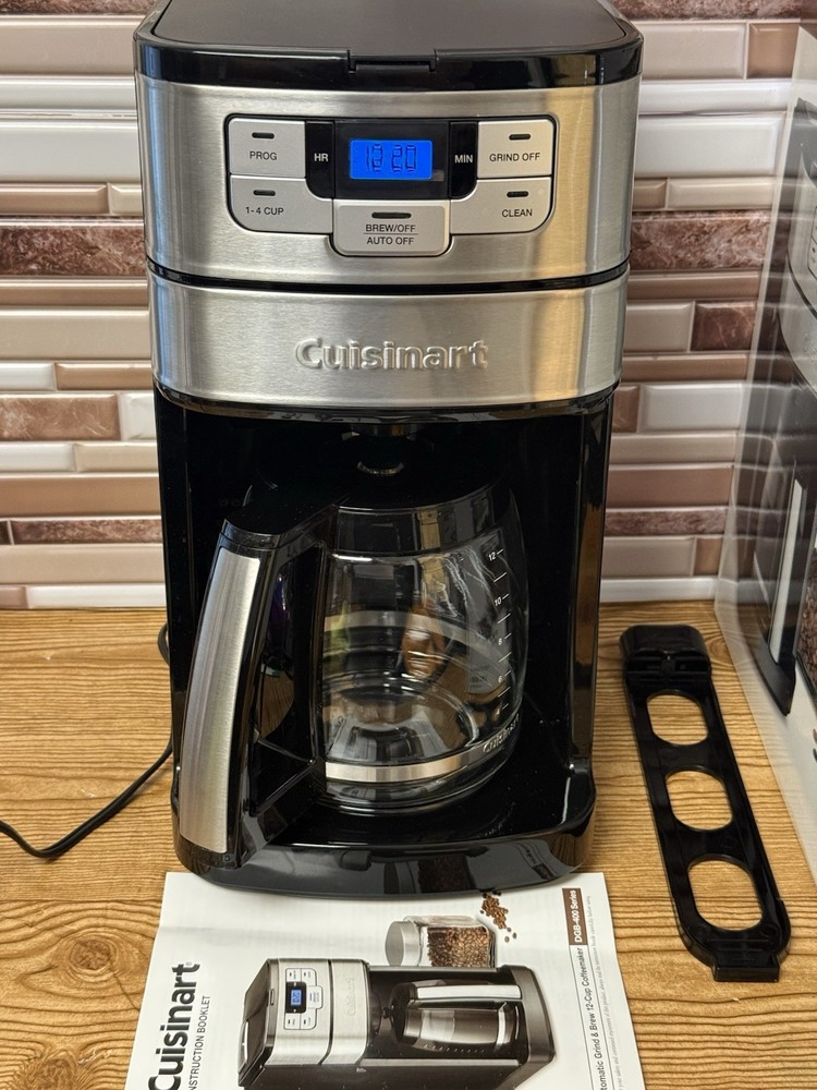 Cuisinart DGB-400 Automatic Grind & Brew Coffeemaker - NEW/OPEN BOX - TESTED